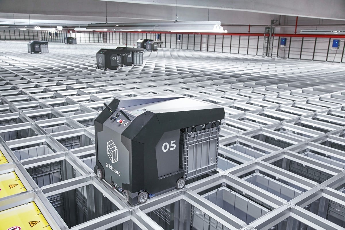 Gridstore Bot im automatischen Blocklager
