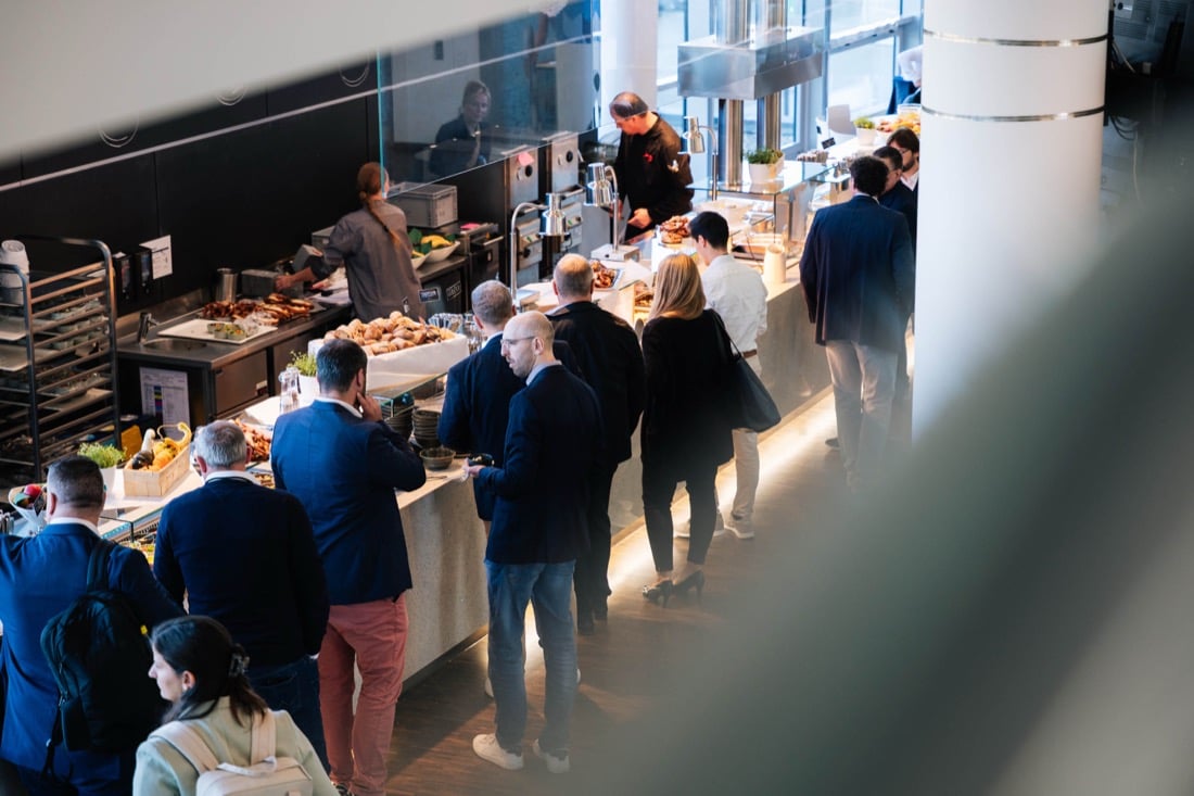 Catering und Austausch